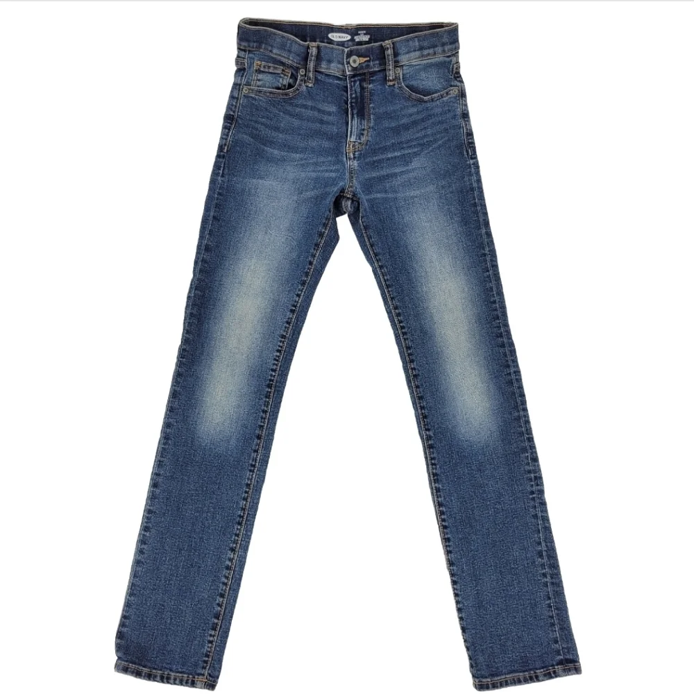 Old Navy Jeans Size 14 Slim Karate Built-in Flex Med Dark Wash Stretch Denim